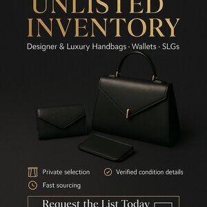 POP UP:  Designer/Luxe Handbag, Wallet, and SLGs Share Show!